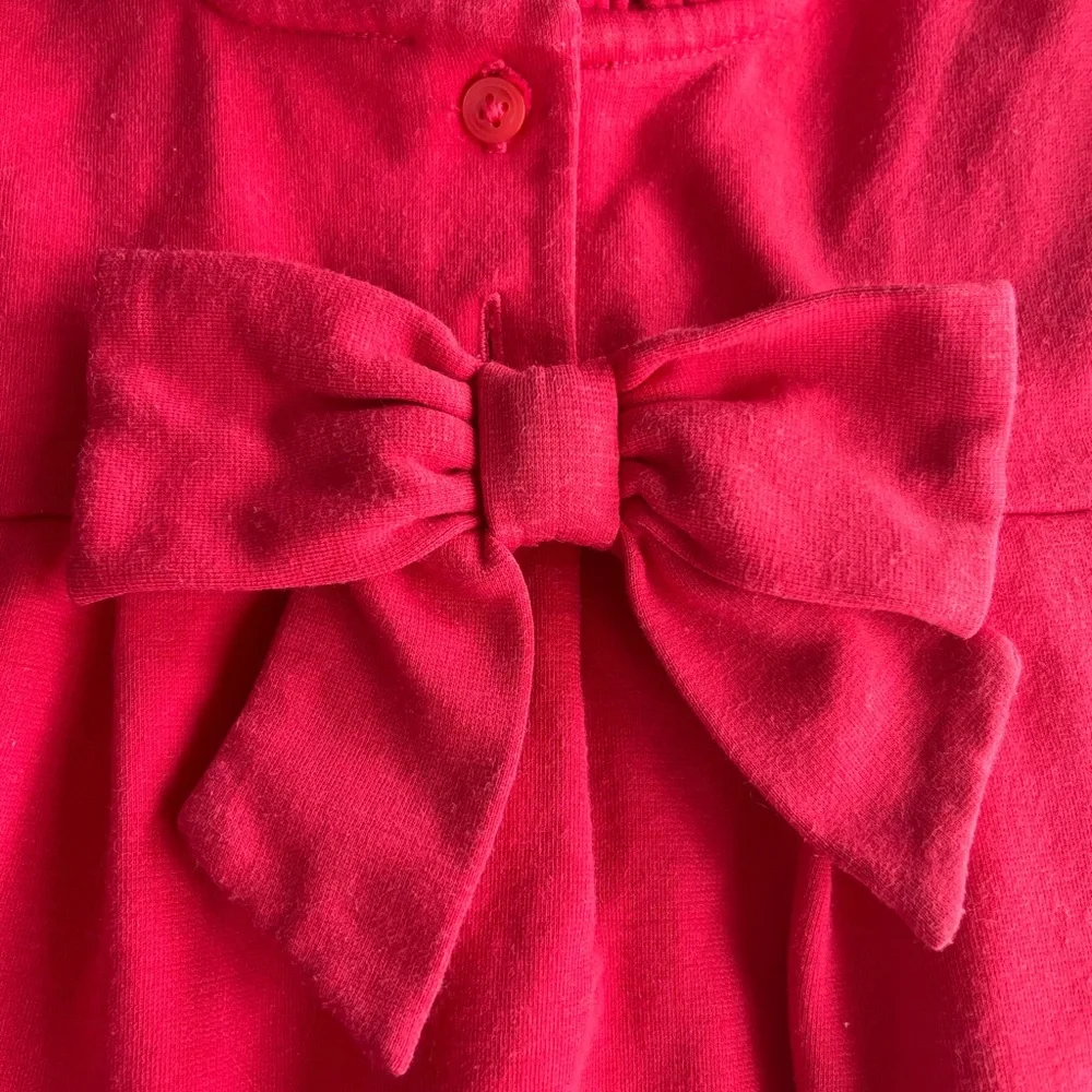 Janie and Jack dress 2t Caribbean Rose‎ Riviera Radiant Ruffle Ponte Dress